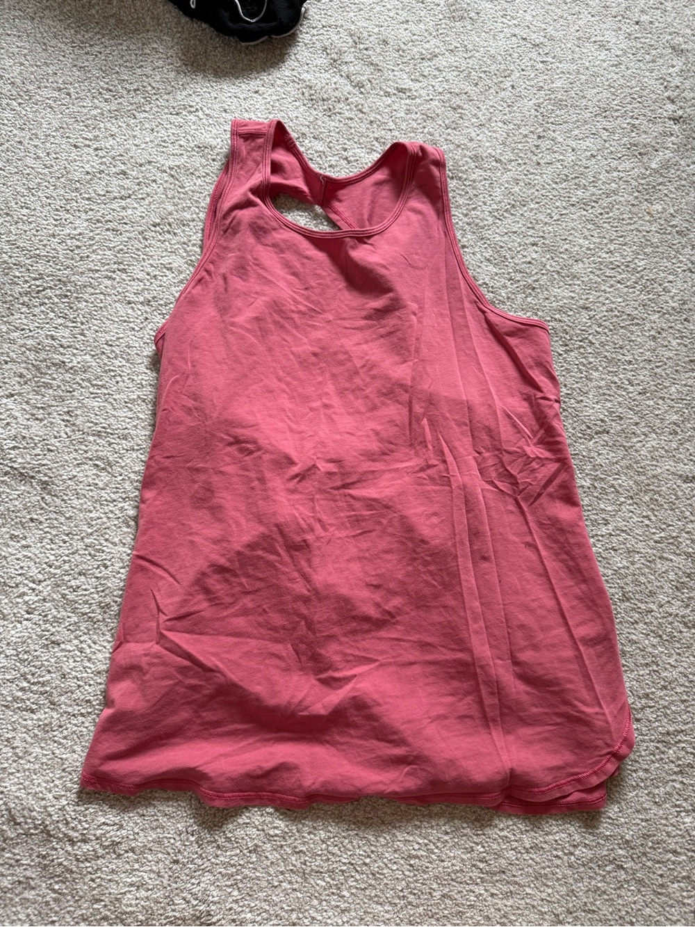 lululemon athletica Coral Pink Racerback Tank